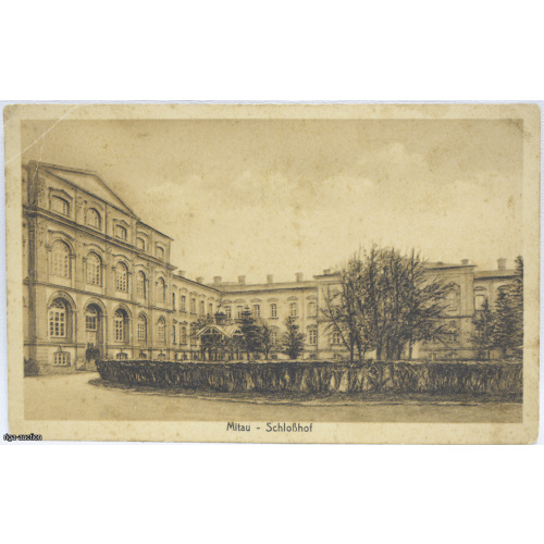 postcard "Mitau - Jelgava", Latvia