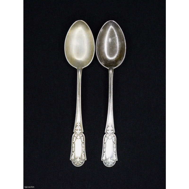 silver teaspoons (2 pcs.), USSR