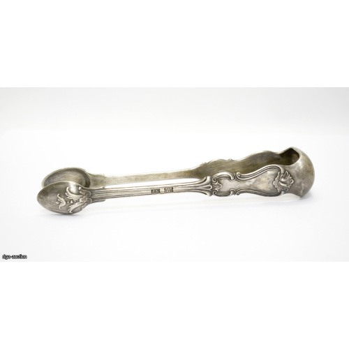 silver sugar tongs, Russian Empire