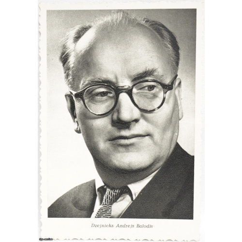 atklātne, dzejnieks "Andrejs Balodis", Latvija, PSRS