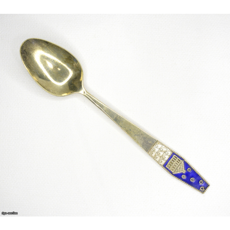 silver teaspoon, USSR