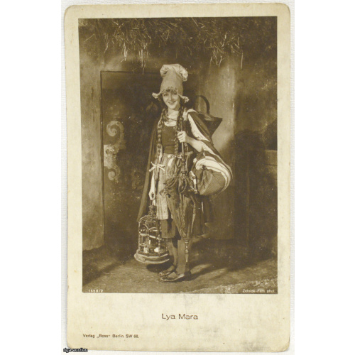 photo of actress Lya Mara, Russian Empire