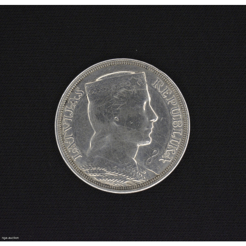 5 Lats 1929, Latvia