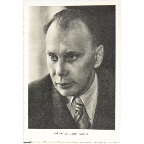 atklātne, rakstnieks "Jānis Grants", Latvija, PSRS