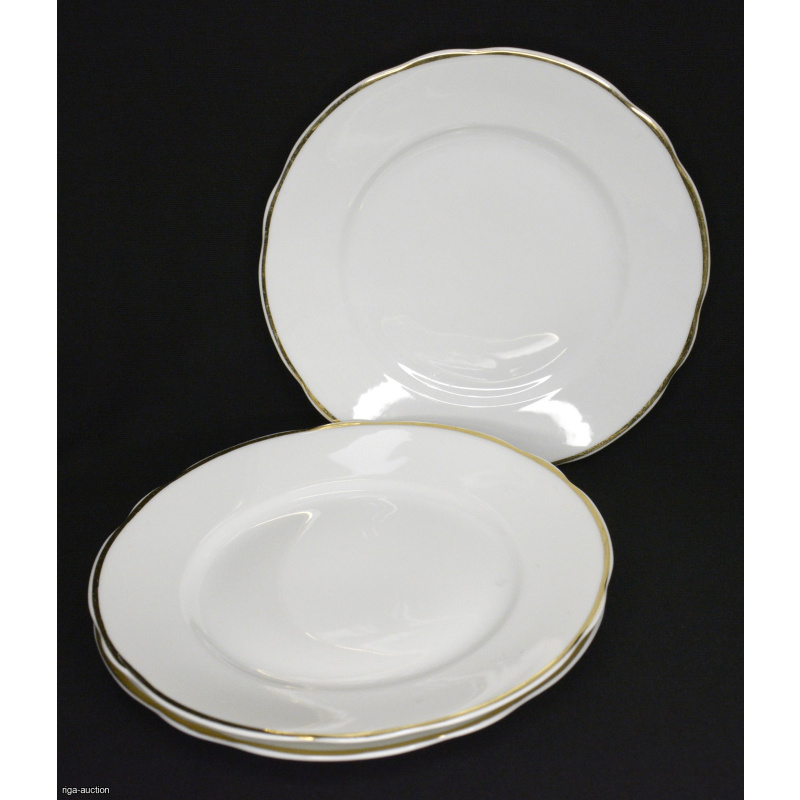 plate 3 pcs., "Kuznetsova", Latvia