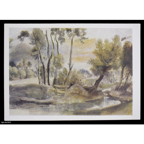 postcard Peter Paul Rubens 1577-1640 "Landscape", USSR