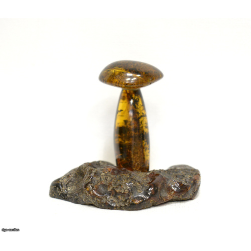 dzintara statuete "Sēne", PSRS