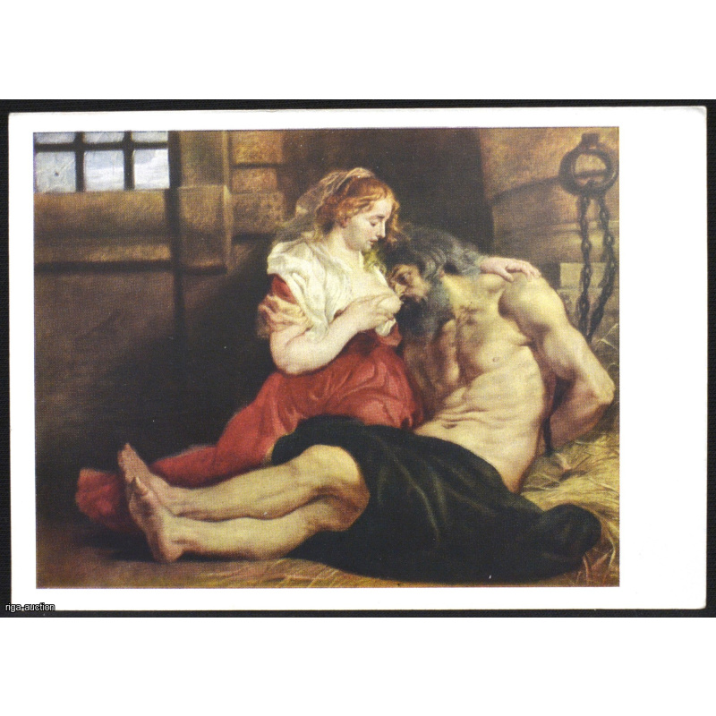 postcard by Rubens 1577-1640, USSR