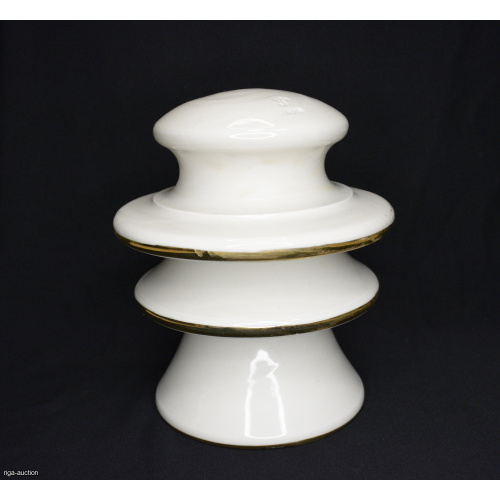collectible high-voltage insulator from the Furstenberger Porzellanfabrik, Germany