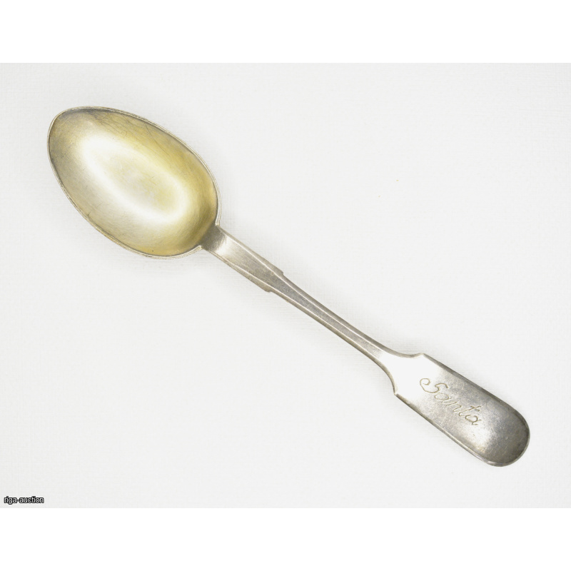 silver teaspoon, USSR
