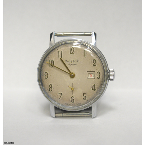 mechanical men's wristwatch "Wostok", USSR