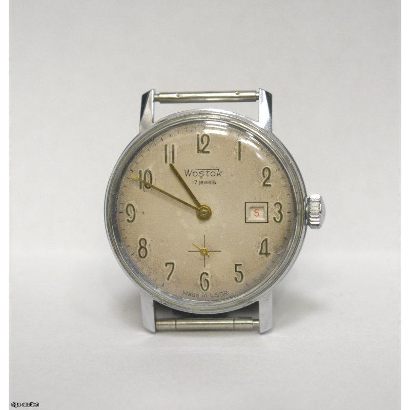 mechanical men's wristwatch "Wostok", USSR