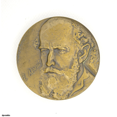 table medal "Edouard Manet 1832-1883", USSR