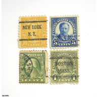 postage stamps (4 pcs.), United States America