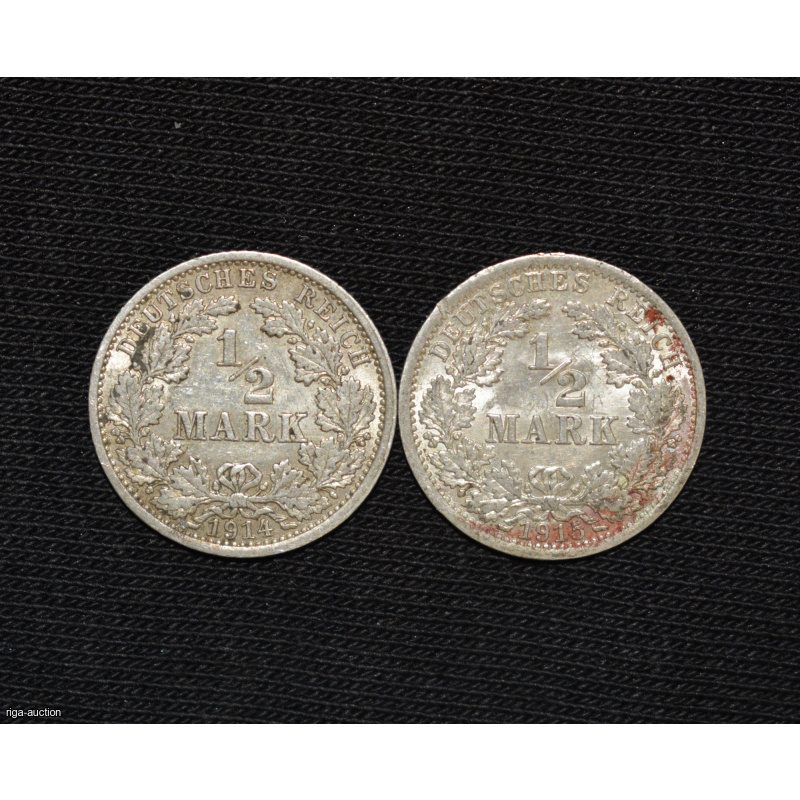 1/2 mark 1914/1915 Germany