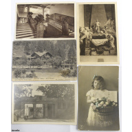 postcards (5 pcs.), 1940s