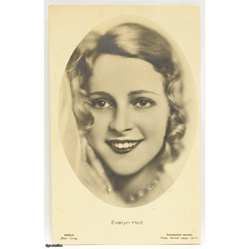 postcard "Evelyn Holt", Germany