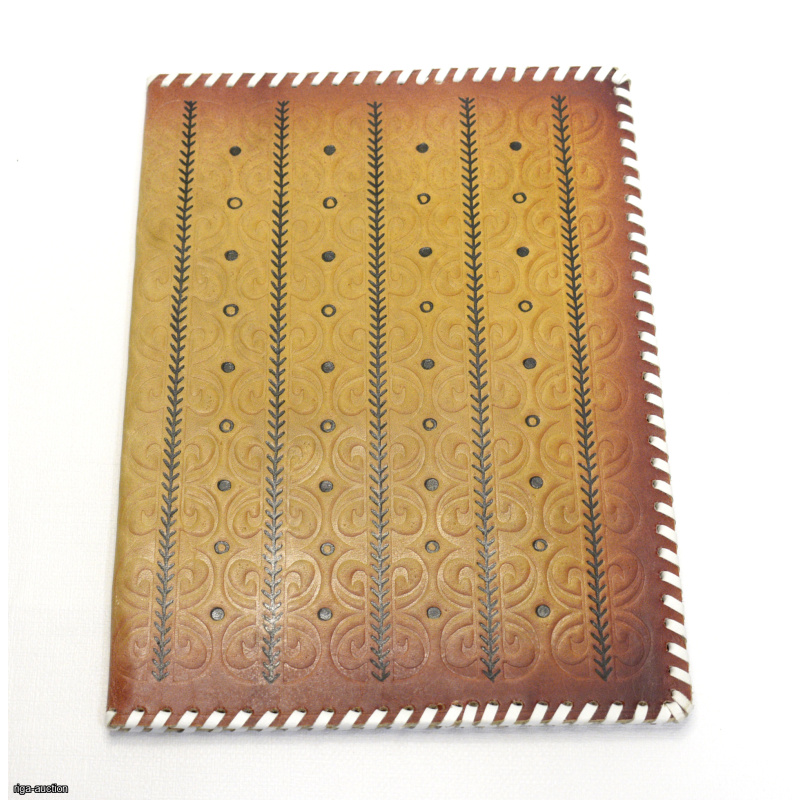 book/notebook cover, Latvia, USSR