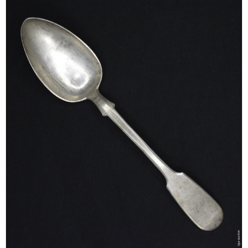 large silver spoon, Russian Empire