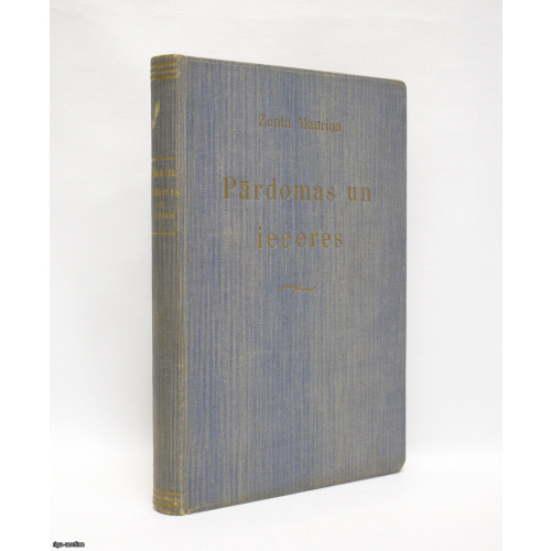 book "Pādomas un ieceres", Latvia