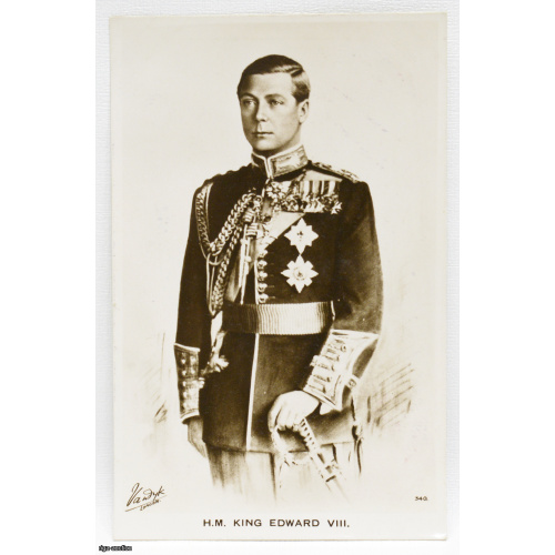 postcard "H.M. KING EDWARD VIII", England
