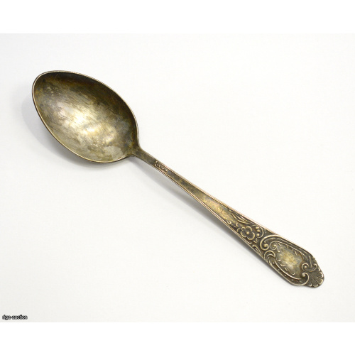 silver teaspoon, USSR