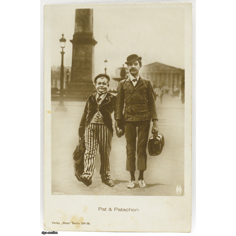 postcard "Pat and Patachon", Germany
