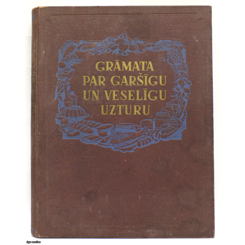 book "Tasty and Healthy Food", Latvia, USSR