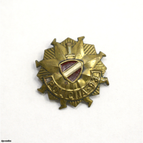 badge "Police 93", Latvia