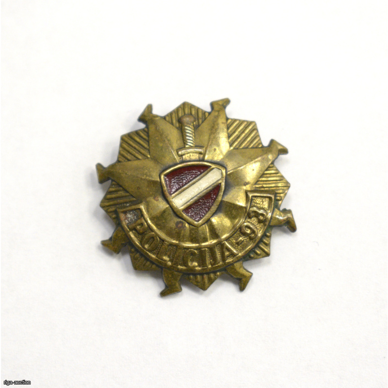 badge "Police 93", Latvia