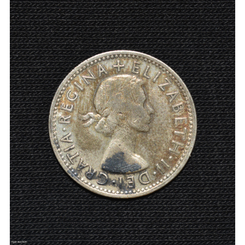1 shilling 1953, Australia