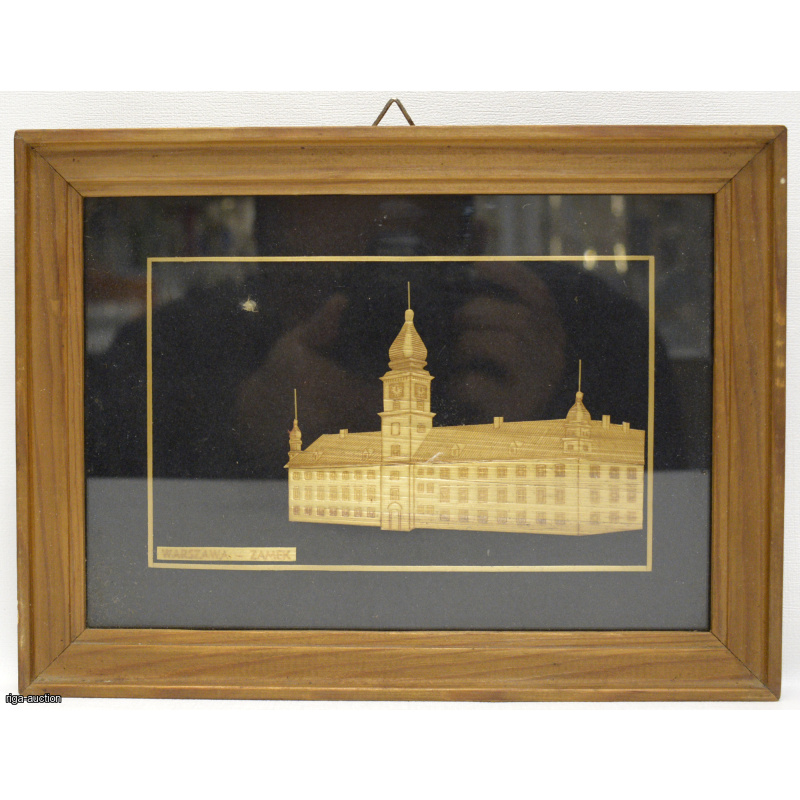 wall decor "Warsaw Castle", USSR