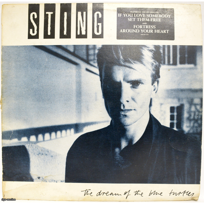 vinyl record Sting "The Dream of the Blue Turtles," Serbia