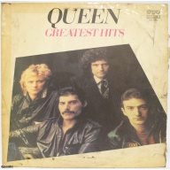 vinyl record Queen's "Greatest Hits", Bulgaria