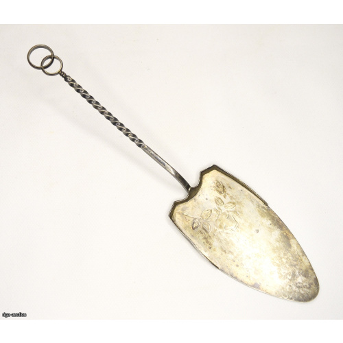 серебряная лопатка для пирожных, СССР