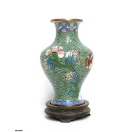 small vase, cloisonné technique, China