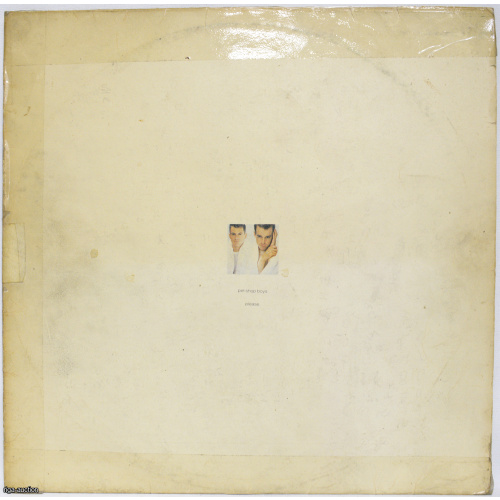 vinyl record "PET SHOP BOYS", England