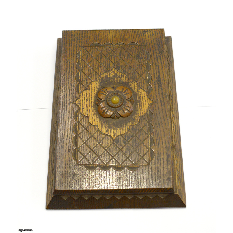 desktop memo pad, Latvia, 1940s.