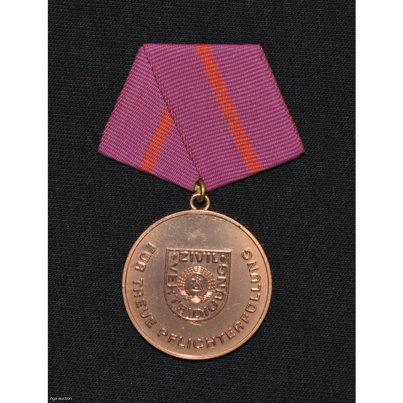 medal "For Merit in Civil Defense", GDR (Germany)