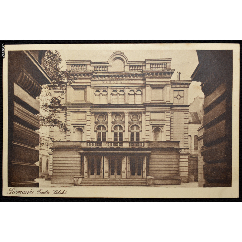 postcard "Poznań", Poland, early 20th century
