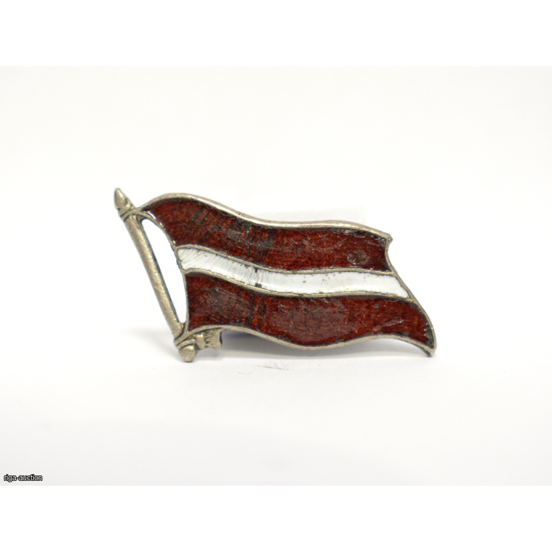 badge "Flag of Latvia", Latvia, 1940s