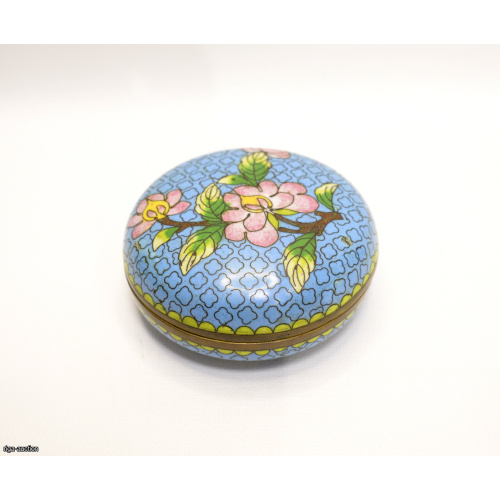 box, cloisonné technique, China
