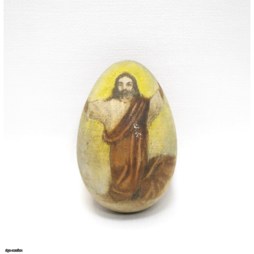 easter wooden egg, Russian Empire