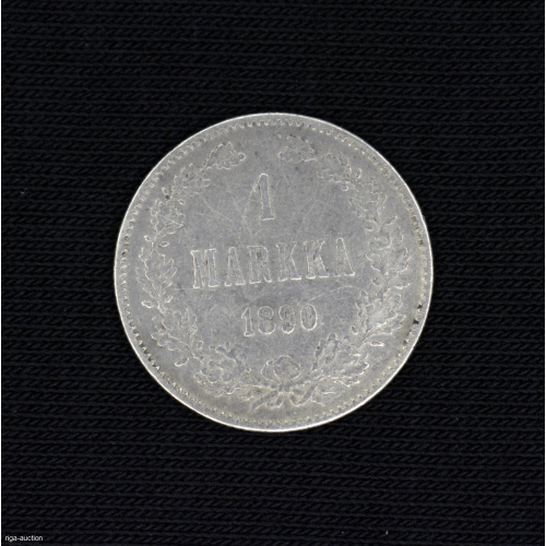 1 marka 1890 Krievijas impērija (Somija)