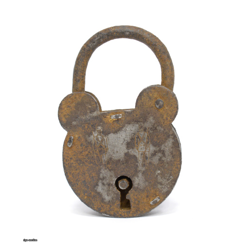 army padlock, metal, Russian Empire