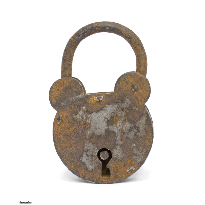 army padlock, metal, Russian Empire