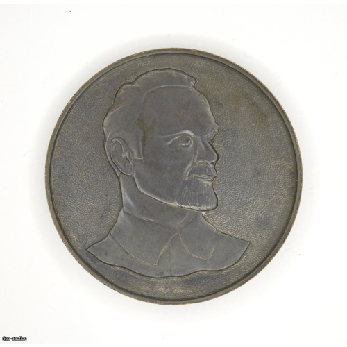 table medal "Zmievskaya State District Power Plant named after Krzhizhanovsky", USSR