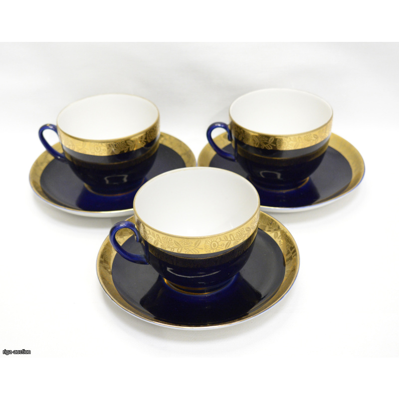 tea pair (3 pairs), USSR