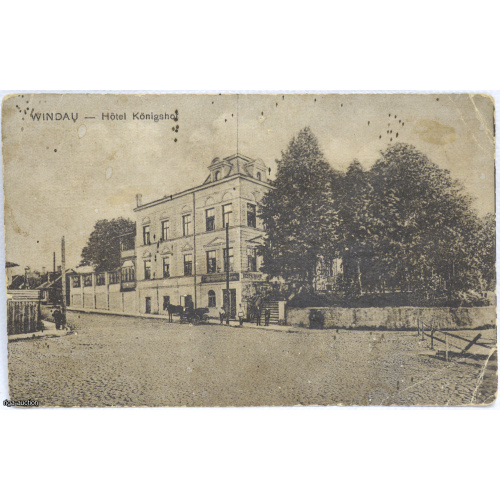 postcard "Windau/Ventspils", Russian Empire