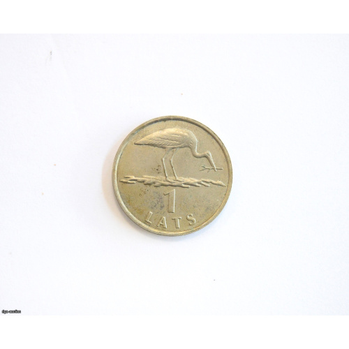 1 lats 2001 "Stārķis", Latvija